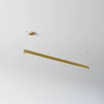 AVAR 1420 wisząca, dyfuzor oval OPAL, LED PHILIPS LV 32W/4933lm/930/TD/CAS, 230V, kolor złota (gładki mat)