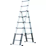Teleskopowa drabina aluminiowa stojąca 2,3 m