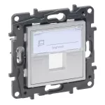 Niloe Step - adapter Keystone- kolor aluminium, Legrand