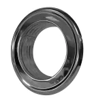 rozeta wybłyszczana fi 110 mm, chrom