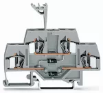 Złączka do zabudowy elementów 2-piętrowe, szara 281-635/281-491