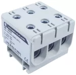 ZŁĄCZKA SZYNOWA JEDNOPOLOWA ZGX 3x50 MM2 SZARA (Al/Cu)