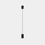 Pendant Iris Surface Hoop 35º 14W LED warm-white 2700K CRI 92 ON-OFF Black IP43 1356lm AV16-12V9U2OS60