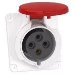 Gniazdo 32A 3P-E 380-415V IP44 50-60Hz