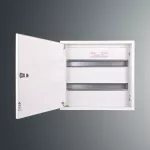 Rozdzielnica n/t modułowa RZ 27NN 2x20S 392x423x130; szyna TH35; IP30; RAL 9003