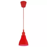 Lampa sufitowa Moderna K2 E27 60W czerwona
