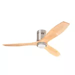 Fan Stem ø1370mm Light IP20 LED SW 3000-4000-5000K ON-OFF Satin nickel Light wood 2589 30-8644-81-93