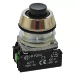 PROMET Przycisk NEF30-UWXY/W3 czarny