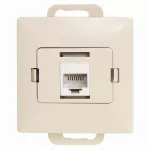 GTP-10P/M Gniazdo telefoniczne-PERŁA-p/t 4pin zacisk krone LSA+; beżowy