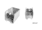 Odgałęźnik instalacyjny LZ 1*240/35/25P szary