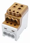 SDB 200 Blok rozdzielczy - dystrybucyjny Al/Cu 80030 SIMBLOCK brązowy