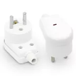 WT-16S Wtyczka rozbieralna, kątowa podświetlana, 2p+Z, 16A, 250V; WT-16S; biały