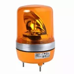 Sygnalizator obrotowy, 106 mm, pomarańczowy, 24VAC/DC Harmony XVR