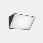Wall fixture IP65 Curie PC 260mm LED 14.4W SW 2700-3200-4000K ON-OFF Brown 792lm 05-E137-J6-EH
