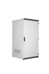 Szafa stojąca pyłoszczelna IP 54 42Ux 800x1200 osłona pełna, boki zdejmowane, drzwi pełne Ral 7035