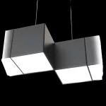 Oprawa NOISE DIAGON Connect LED zw ED 700lm/830 PLX czarny mat 9 W