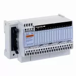 Modicon ABE7, podbaza przekaźnika wyjściowego elektronicznego, 16 wyjść, 0.5 A