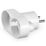 R-260 Rozgałęźnik podwójny 2x2p, max 16A, 230V, IP20; biały