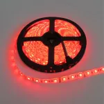 Taśma LED 300 4.8W/m CZERWONA 12V IP63 /5m/