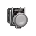 Harmony XB4 Przycisk płaski biały, LED 24V