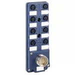 Modicon ABE9, pasywna skrzynka rozdzielcza, IP67, kabel 5 m, 8 kanałów ze złaczem M12, Led