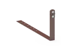 [LA 8017] Uchwyt pod dachówkę z zaczepem L-415mm; H-150mm