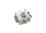 WA-2/250V/2,5A Wyłącznik do zabudowy, dwupozycyjny, dwutorowy 250V 2,5A; biały