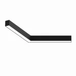 Sigma II Corner LED 120° 25W 2330lm 830 OPAL Czarny TH5