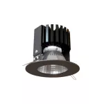 ATIKA LED SLM PremiumWhite, L19, wpust stropowy 50W/4500lm/42D/930, czarny głęboki (mat struktura) RAL 9005