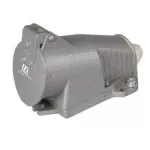 Gniazdo metal. stałe16A 400V~ 3P+Z z dławnicą bezgwintową IP-44