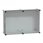 Puszka poliestrowa PLS pokrywa transparentna poliwęglanowa IP65 360x540x180 mm, PanelSet
