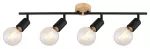 3979 Lampa sufitowa Pablo E27 4xMAX 40W matt black