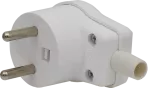 POWER Wtyczka rozbieralna boczna BIAŁY, 410440