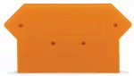 Ścianka końcowa/wewnętrzna gr. 2,5 mm, jasnoszara 284-318