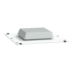 Rozdzielnice PrismaSet, pokrywa wentylatora IP30 650x 400mm