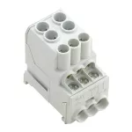 WPD 100 2X25/6X10 GY Złączka szynowa przelotowa, nr.katalogowy 1561910000