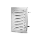 Kratka nierdzewna z uchwytami metalowa 140x140 stal nierdzewna