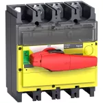 Compact INS INV, rozłącznik INV400 czerwono-żółty 400A 3P