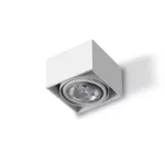 TUZ J1Kd LED111 kinkiet max. 1x20W, G53, 12V/DC, srebrny aluminiowy (mat struktura) RAL 9006