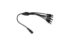 Rozgałęźnik NEXTEC DC 2,1 x 5,5 mm / 1xGNIAZDO 5xWTYK /długość 30cm/