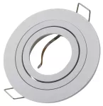 Oprawa ruchoma aluminiowa okrągła typ CT-8362 kolor WHITE
