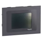 Modicon M172, Zdalny kolorowy wyświetlacz dotykowy, 320 x 240 pikseli, szary, montaż podtynkowy