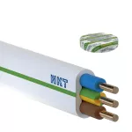 NKT instal PLUS CENTER YDYpżo 3x2,5 Kabel elektroenergetyczny, instalacyjny, wielożyłowy z izolacją PVC