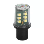 Dioda LED, Harmony XVB, migająca biała, BA 15d, 24V AC/DC