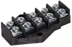 Listwa zaciskowa LZ 5x10 mm2 400V romb czarna