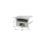 NEON LED FLEX 20x14mm / 24V / 2835 / 12W / 120 LED / IP67 / 3000K / 5m