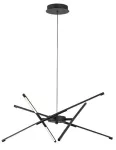 72237 Henli lampa wisząca czarna LED 30W barwa światła ciepła IP20 G