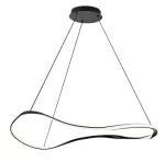 72266 Mirossi lampa wisząca czarna LED 40W barwa światła neutralna IP20 G