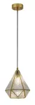 72245 Norah lampa wisząca złota E14 1x MAX 40W IP20