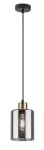 72248 Perez lampa wisząca matowa czarna E27 1x MAX 40W IP20